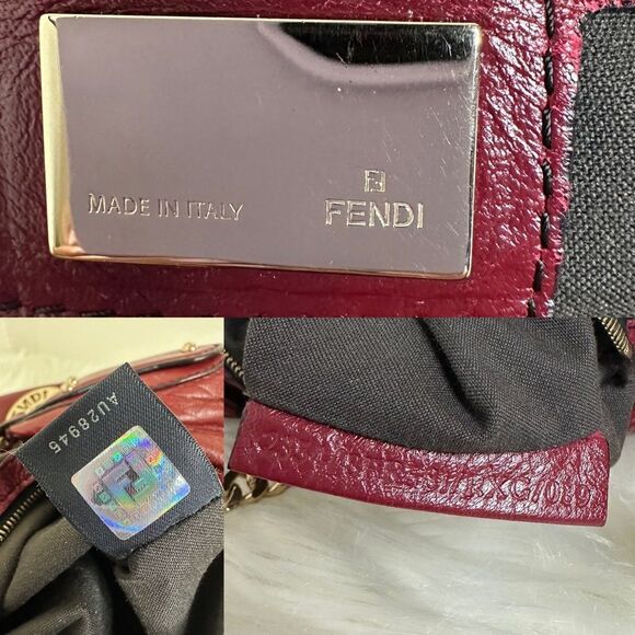 💯Authentic Fendi Hobo Leather Bag🍀 - Picture 3 of 15